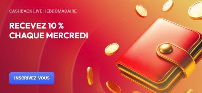 Spin Aura Casino cashback hebdomadaire live