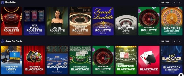 Spin Aura Casino jeux table
