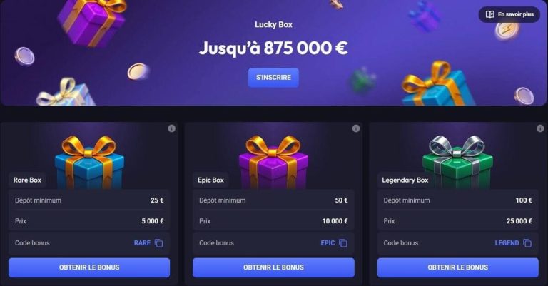 Spin Aura Casino Lucky Box