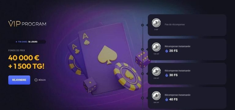 Spin Aura Casino programme VIP